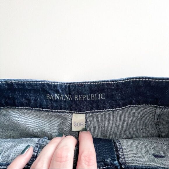 Banana Republic Denim Pencil Skirt 4 Pockets Women's 30R Stretch - Picture 5 of 8